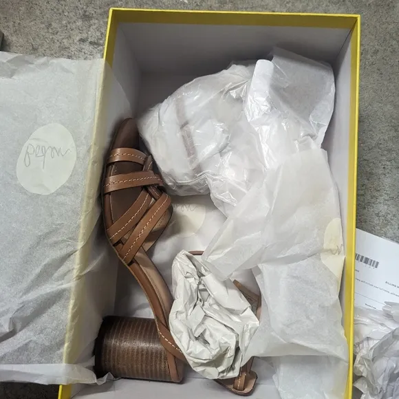 Boden Heeled Multi Strap Sandals