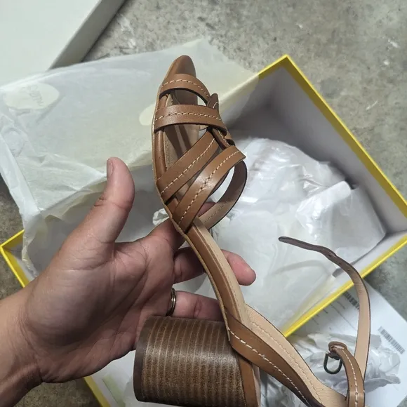Boden Heeled Multi Strap Sandals