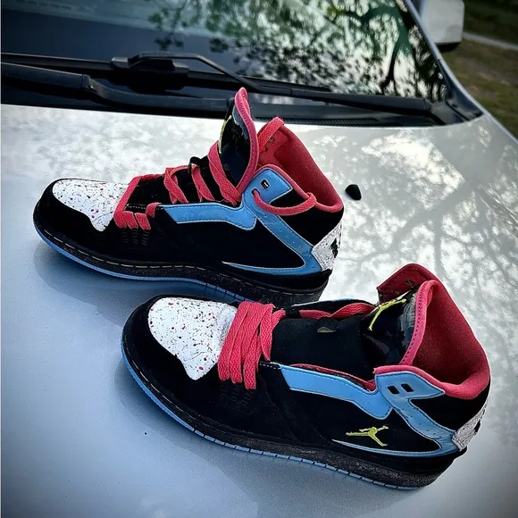 Bold Retro Air Jordan High-Top Sneakers