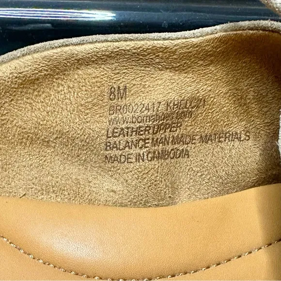 Born Women's Bianca Loafer Mules Size 8 Beige Suede Comfy Flats Slip On NWOB