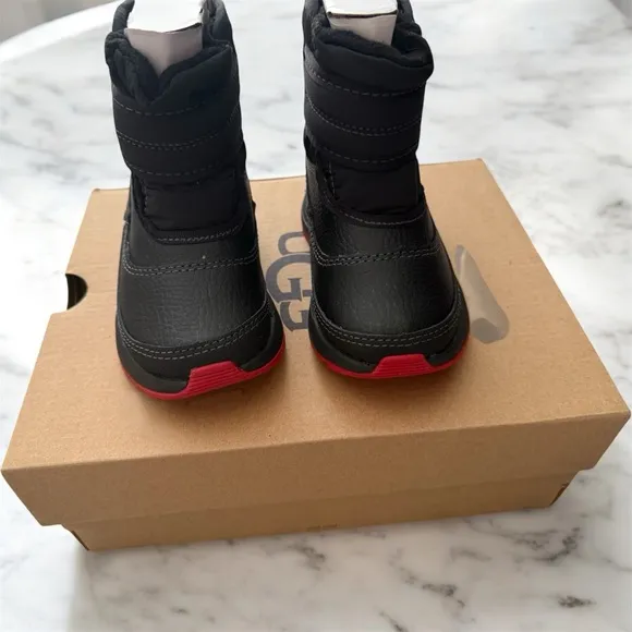 BRAND NEW!! UGG black and Red Boots