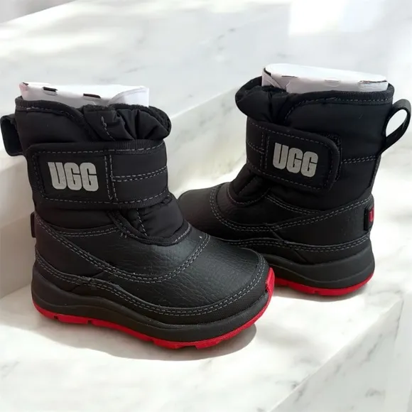 BRAND NEW!! UGG black and Red Boots