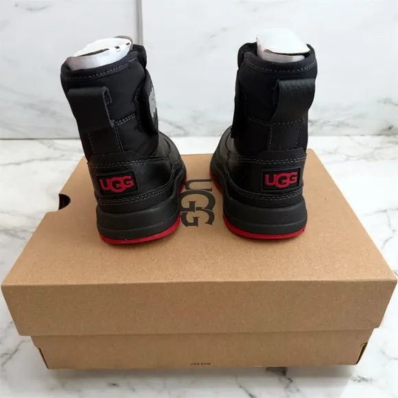 BRAND NEW!! UGG black and Red Boots