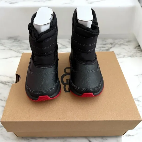 BRAND NEW!! UGG black and Red Boots