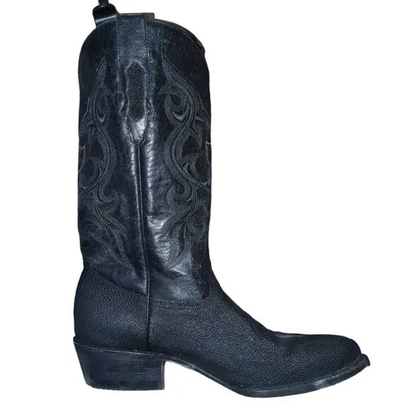 Bull Rider Exotic Stingray leather Cowboy Boots