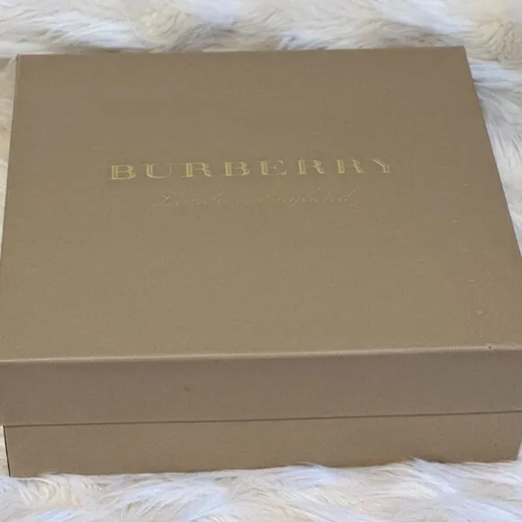 Burberry House Check Platform Sandals 130 in Dark Heather Mélange, US size 9