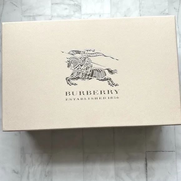 Burberry Reason Buckle-strap Brown Leather Flat Sandals