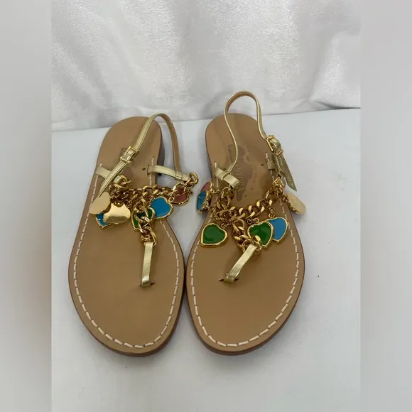 Canfora capri sandals PEDRA Leather thong sandal size 7