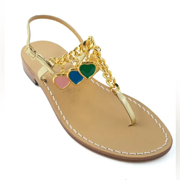 Canfora capri sandals PEDRA Leather thong sandal size 7