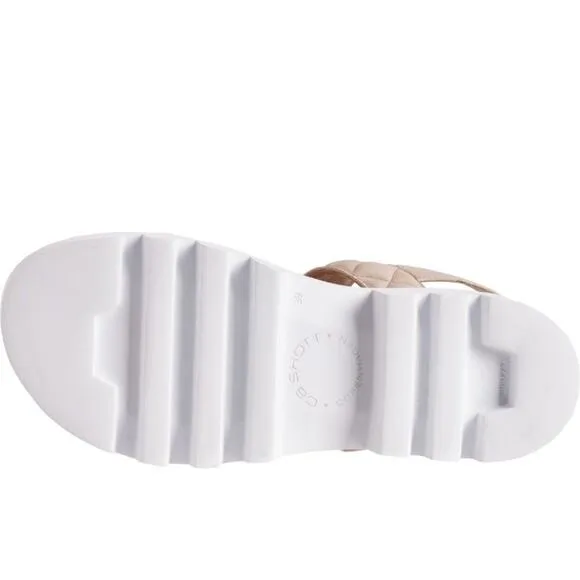 Ca'Shott Made in Portugal Caalison Chunky Sandals Leather  Size 38 NEW in BOX