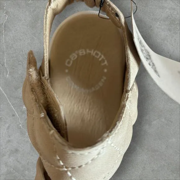 Ca'Shott Made in Portugal Caalison Chunky Sandals Leather  Size 38 NEW in BOX