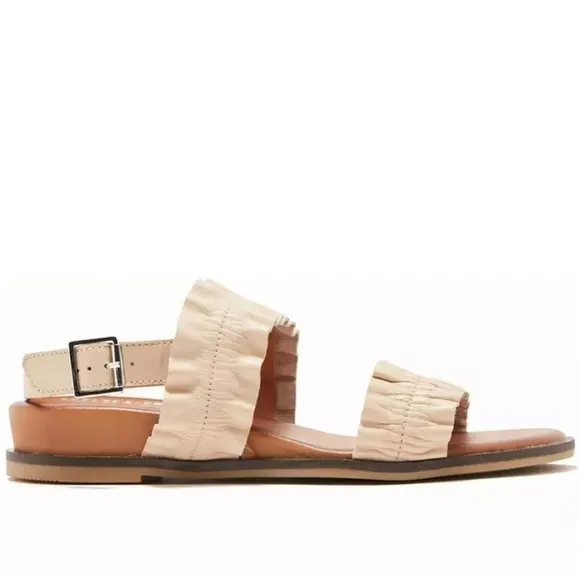 Chelsea crew Roche low wedge sandals