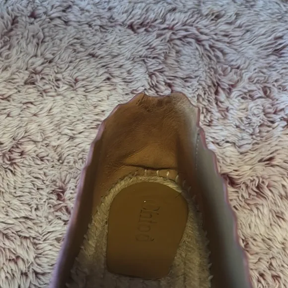 Chloé Red Tourmaline Suede Espadrilles
