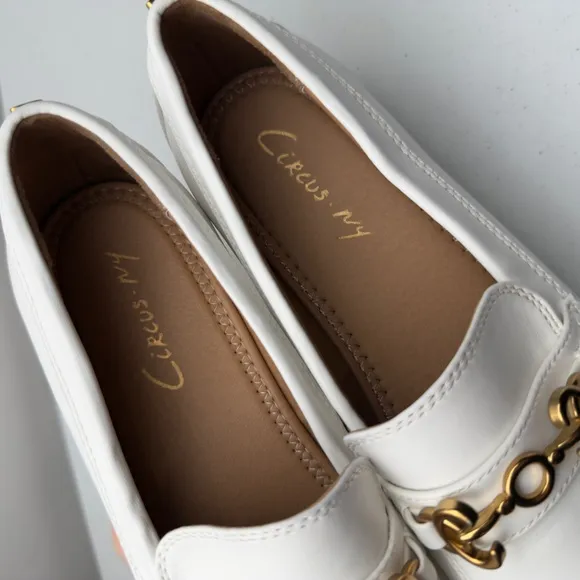 Circus NY by Sam Edelman Women’s Deana Lug Loafer Chunky Platform Shoe Size 8M