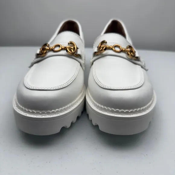 Circus NY by Sam Edelman Women’s Deana Lug Loafer Chunky Platform Shoe Size 8M
