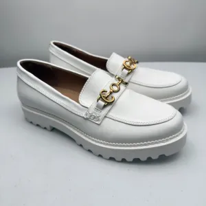 Circus NY by Sam Edelman Women’s Deana Lug Loafer Chunky Platform Shoe Size 8M