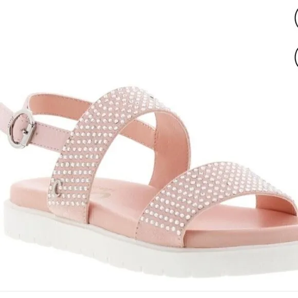 Circus Sam Edelman blush Narcissa Jaz Ankle-Strap Sandals shoes little girl sz 3