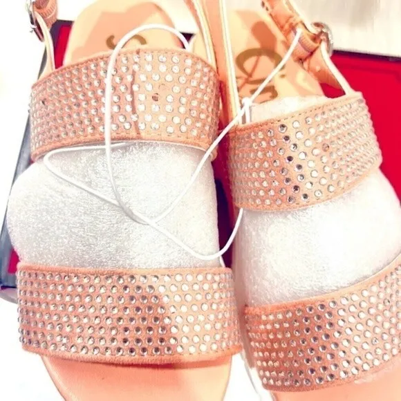 Circus Sam Edelman blush Narcissa Jaz Ankle-Strap Sandals shoes little girl sz 3