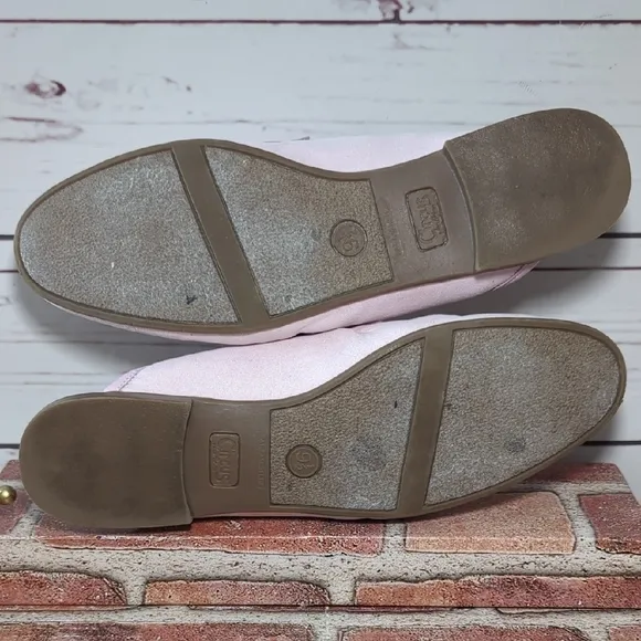 Circus Sam Edelman Powder Pink Mules Loafers Women's 9.5 Coquette Spring Girly