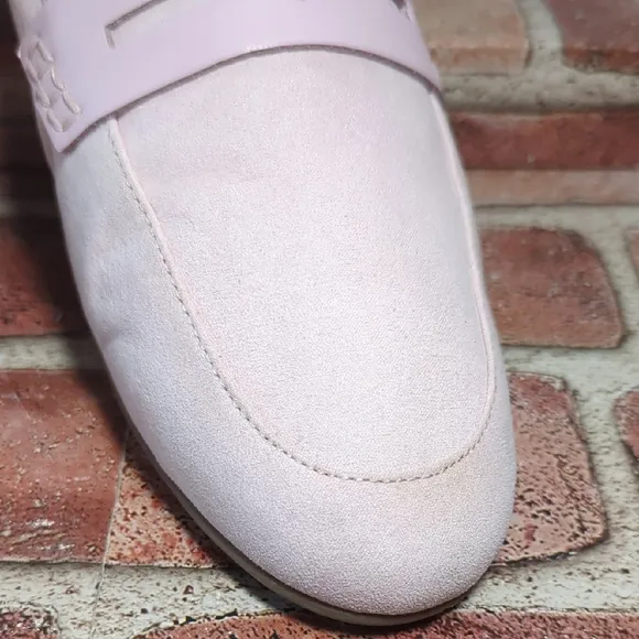 Circus Sam Edelman Powder Pink Mules Loafers Women's 9.5 Coquette Spring Girly