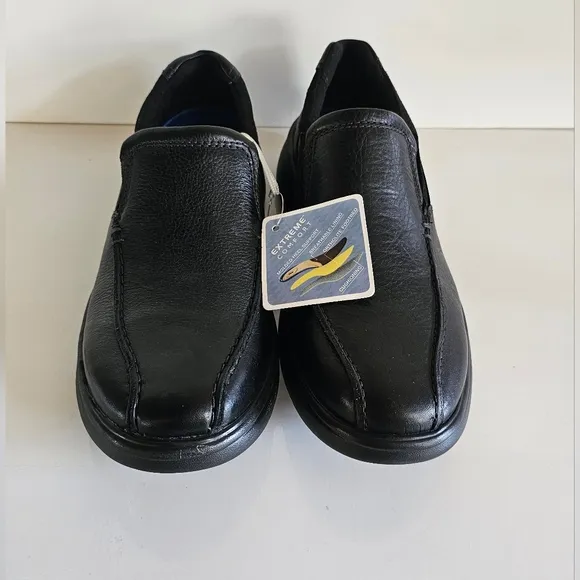 Clarks Mens Bradley Comfort Slip-On Leather Loafers Size 9.5