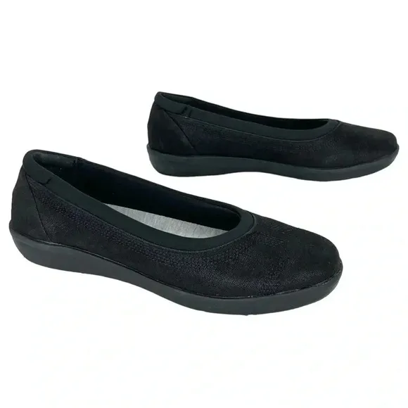 Clarks Womens Ayla Low Lightweight CloudSteppers Insole Loafers Size 7M