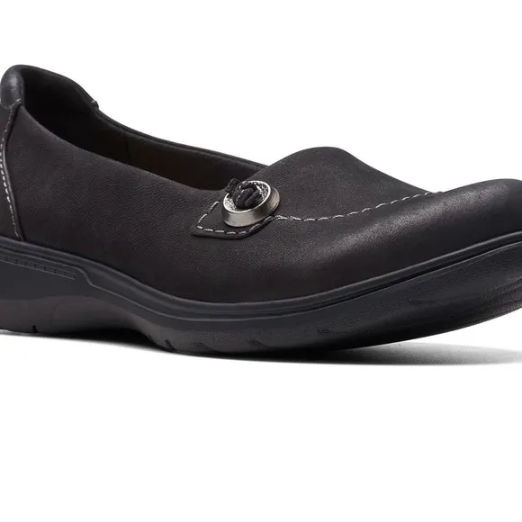 Clarks Womens Carleigh Lulin Shoes Loafers Slip On Sizes 8/ 9M
