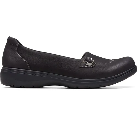 Clarks Womens Carleigh Lulin Shoes Loafers Slip On Sizes 8/ 9M