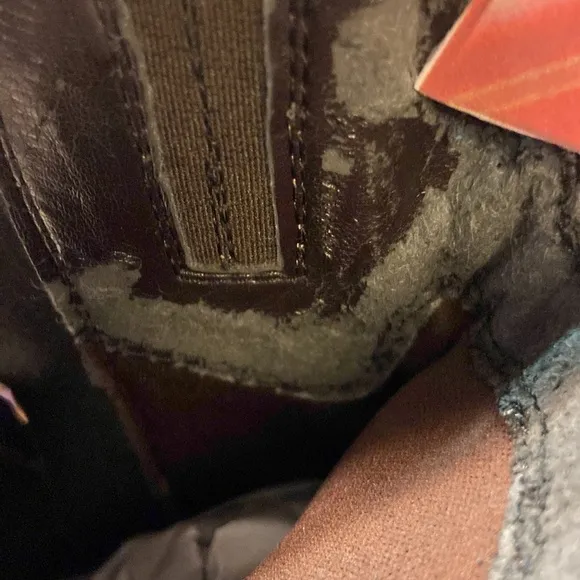 Clarks Zippered Boot Cognac.