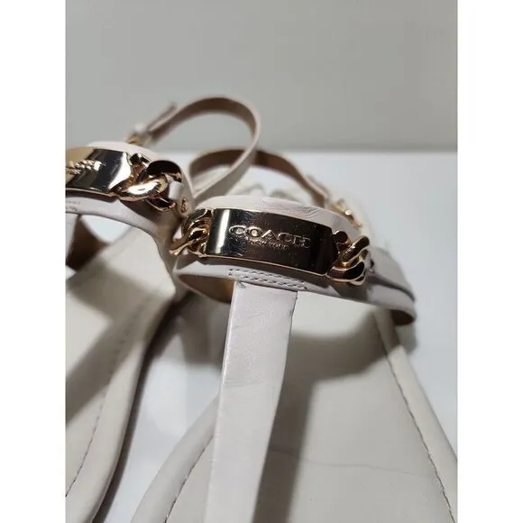 Coach Caterine Thong Sandals Size 9.5B