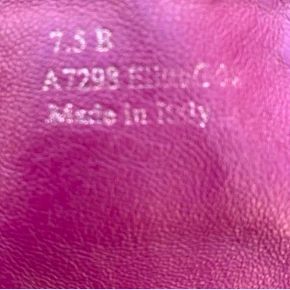 COACH Elitta Embossed Signature C Knee High Soft Leather Boots 7.5 B