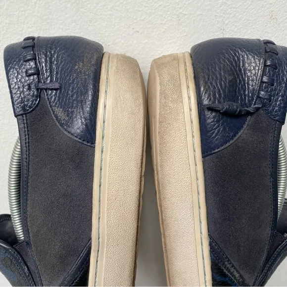 Coach Leather Camo Slip On Sneakers 11.5 wide