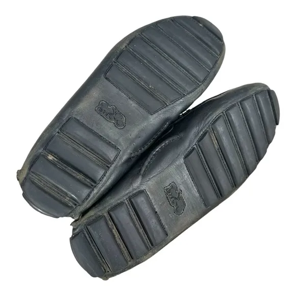 Coach Men’s 11.5‎ D Black Loafers G1727 Crosby Turlock Driver Loafers Leather