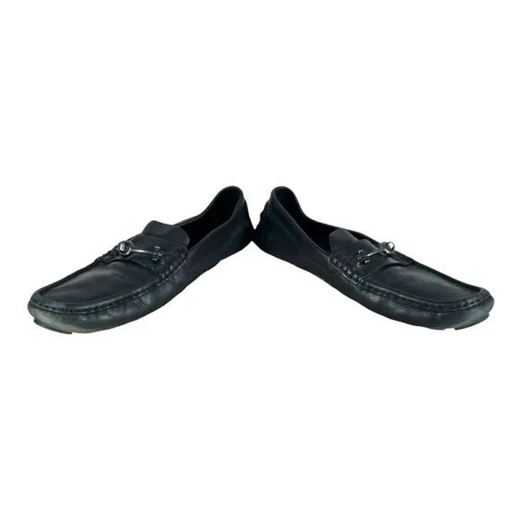 Coach Men’s 11.5‎ D Black Loafers G1727 Crosby Turlock Driver Loafers Leather