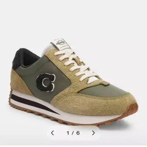 Coach Mens Runner Sneakers Size 10 NWT