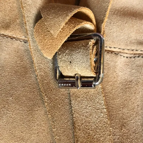 Coach “Tammy” Tan Real Leather Boots Made in Italy