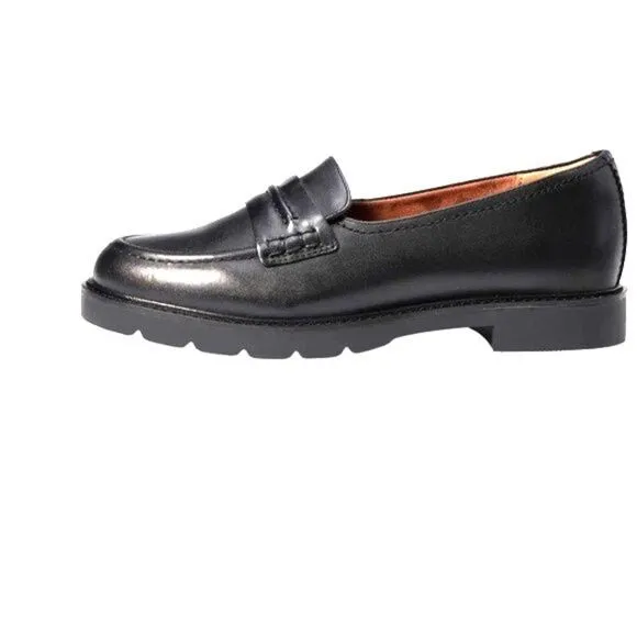 Cobb Hill luxury designer Women'n shoes Janney Loafer Black leather size 9.