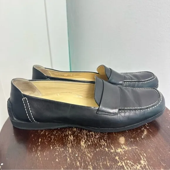 Cole Haan Leather Loafer Slip on Flats Size 9 1/2