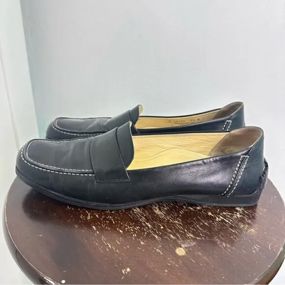 Cole Haan Leather Loafer Slip on Flats Size 9 1/2