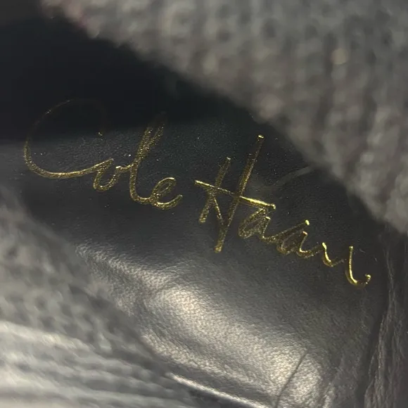 Cole Haan Nike Air Whitney Leather Military Steampunk Riding Tall Boots