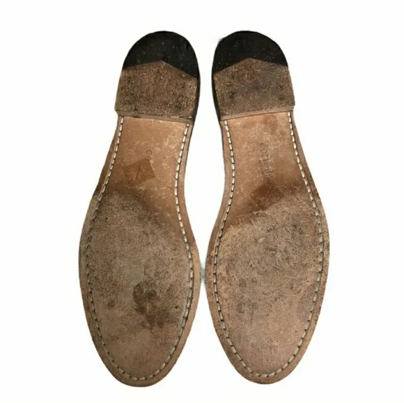 COLE HAAN Suede Penny Loafers Sz 7.5Vintage EUC!