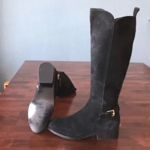 Cole Haan sueded Rustic 6B Calf hi Riding Boots