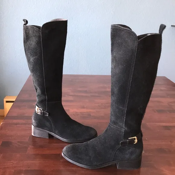 Cole Haan sueded Rustic 6B Calf hi Riding Boots