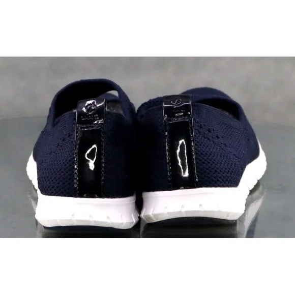 Cole Haan Zero Grand Women's Knit Comfort Loafers Shoes Size 6.5 Blue W14160 EUC