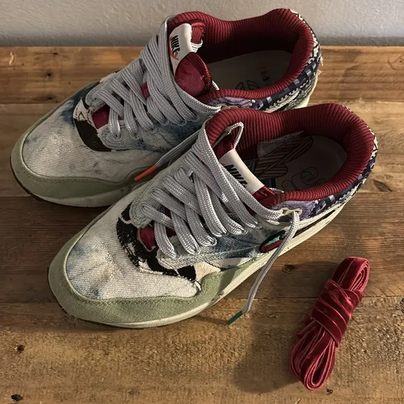 Colorful Patchwork Sneakers