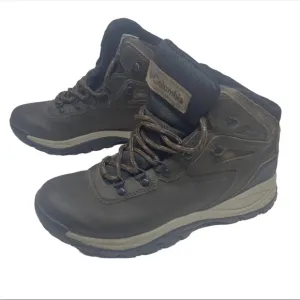 Columbia Brown Newton Ridge Plus Womens size 8.5 M Hiking Leather Boots