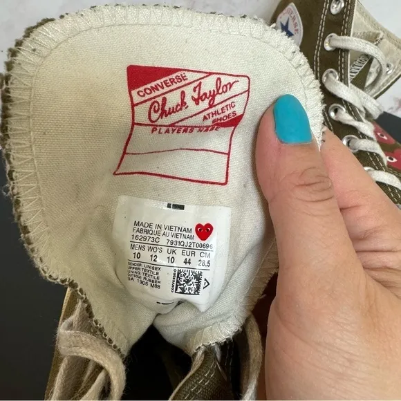 Comme Des Garçons Play x Converse Chuck Taylor Sneakers