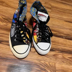 CONVERSE All Star DC SUPERMAN SNEAKERS, Chuck Taylor Hi Top, Men's 7