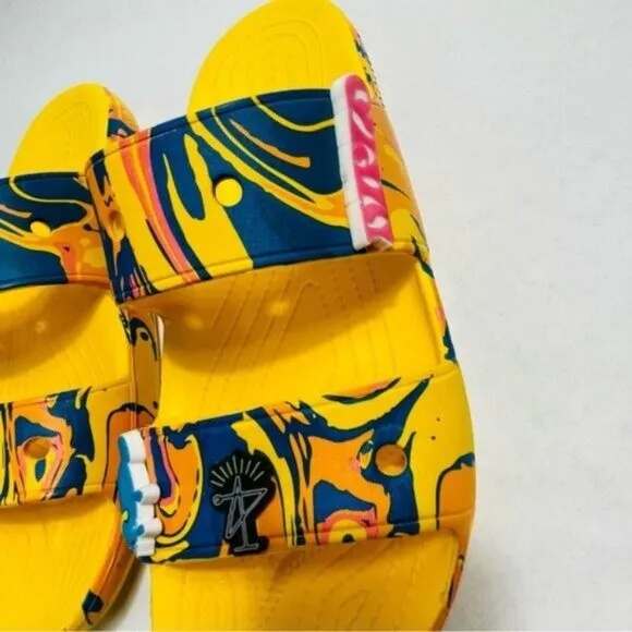Crocs X Diplo Trippy Two Strap Sandals