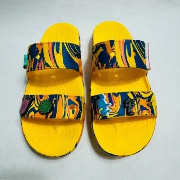 Crocs X Diplo Trippy Two Strap Sandals